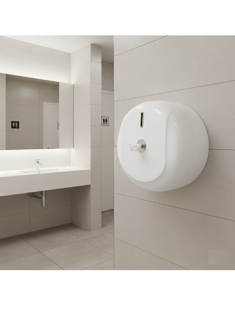 فلوريت حامل مناديل ورقية جداري أبيض من رول فلوريت - Image 2